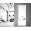 Exterior Door Fashion Pure White Composite Wood Door